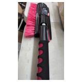 New Red 60" Telescopic Snow Brush , Squeegee,&