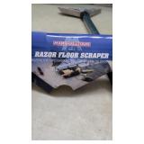 Razor Floor Scraper.   8" Wide. Adjustable