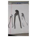 Vintage Channel Lock Pliers & 2 Small Sets