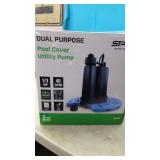 Dual Purpose Utility Pump/ Pool Cover Pump. 1/3