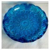 MCM.   LE Smith Glass Ashtray: Moon and Stars