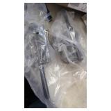(2) New Black Steel Gravity Latch Kits