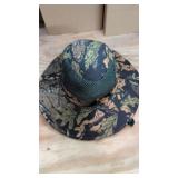 Mesh-Crown Boonie Wide Brim Fishing Hat