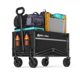 Blomoba Collapsible Wagon Cart, 220LBS Utility