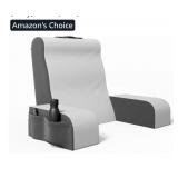 New Grey Reading Pillow, Full Support Comfort
