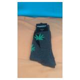 Men's Size 10-13 Weed Socks ocks