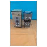 (New) Rivers Edge 20oz Stainless Tumbler   ' Live