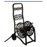 Steel Garden Hose Reel on Wheels ,Holds 200'