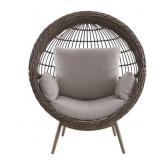 $549. Origin 21 Dunes Wicker Brown Steel Frame