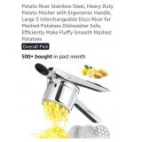 ( New) Stainless Steel Potato Ricer