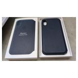 New Apple I Phone X Leather Folio Phone Case &