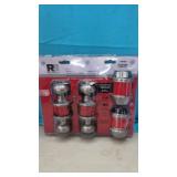 2 keyed Door Locks & Deadbolts SetSatin Nickel