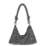 (New) Black Rhinestone Purse