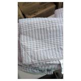 Gray and White Bedding Set