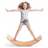 36" Balance Board Kids, Wooden Wobble Board,