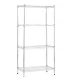 4-Shelf Adjustable Storage Shelving Unit for