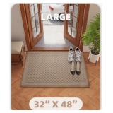 New 32"x 48"  Non-Slip Indoor Doormat. ( Darker