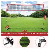 Volleyball Net, 12FT Portable Volleyball Net
