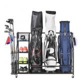 New Golf Bag Storage Organizer for Garage,