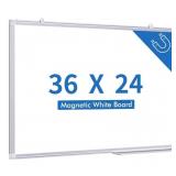 New  White Board Dry Erase 36 x 24 inches,