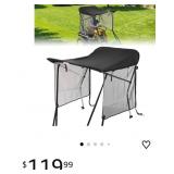 New Shade Canopy for Zero Lawn Mower, Dual Side