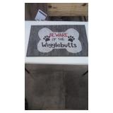 (New)  Wigglebutts Door Mat