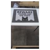 (New) Guard Cat Door Mat
