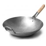New Craft Wok Traditional Hand Hammered Chinese
