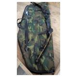 Used Compound Bow in Camo Soft case& Arrows