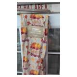 (New) 50" x 60"  Fall Plush Throw