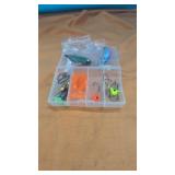 Small Tackle Box & contents