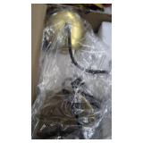 10" Gold Globe Mid Century Modern Pendant Light