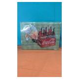 (New) Coca Cola Tin Sign (12" x 17")