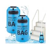 2 Heavy-Duty Pool Ladder Weights,50lb