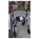 New Guardian Adult Rollator WalkerPurple