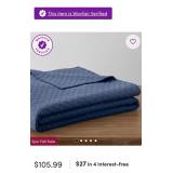 New Full/Queen Midnight Navy Quilt