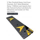 2" Rise Wheel Chair or Scooter Threshold Ramp