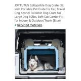 (New) 32" Collapsible Pet Crate For Vehicles