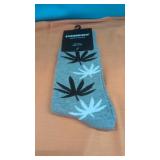 (New) Everbright Mens Size 10 -13 Weed Socks
