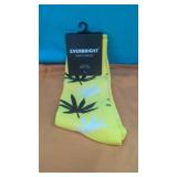 (New) Everbright Mens Size 10 -13 Weed Socks