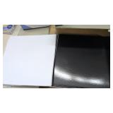 Black&White Peel and Stick Vinyl Flooring 12"x12"