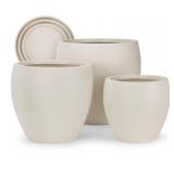 $119 (3 )New Large Flower Pots Plastic Planter