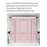 ( New)Kate 10ft x 10ft Pink Wall Photography