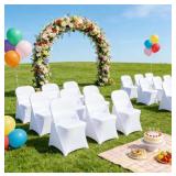40PCS Spandex Folding Waterproof Chair Covers for
