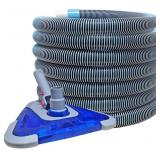 Above Ground Pool Vacuum with Hose, 1-1/2 In x