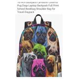 (New) 16 inch Pug Backpack, laptop every day