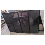 (4)18v 25watt Solar Panels. 39" x 13.5"  Hooked