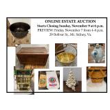 ONLINE Estate Auction of Nancy Beahm