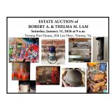 Estate Auction of Robert A. & Thelma M. Lam