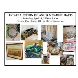 Estate Auction of Jasper & Carol Davis